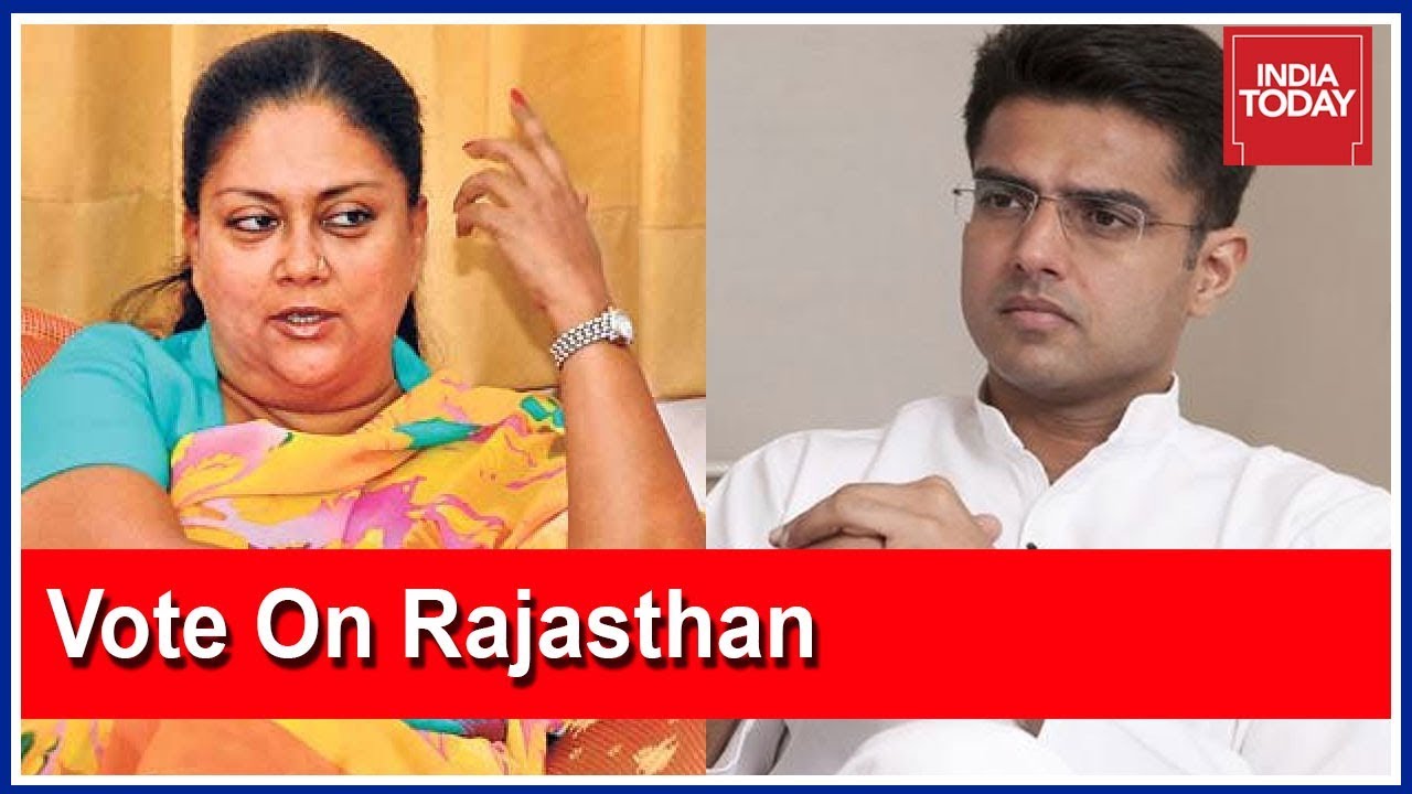 Vasundhara Raje, Sachin Pilot Cast Vote; Both Express Confidence In Winning