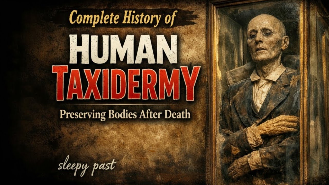 Complete History of HUMAN TAXIDERMY: Preserving Bodies After Death | sleepy past