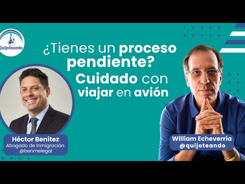 ¿TIENES UN PROCESO PENDIENTE? NO VIAJES EN AVIÓN