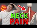 Best Neck Pain Stretches &amp; Restore Neck Posture | Numbeness , Tingling , Cervical Curve