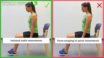 Seated ankle dorsiflexion strength 2 L