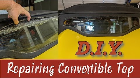 How to fix separating convertible Top// Pontiac Solstice, Saturn Sky
