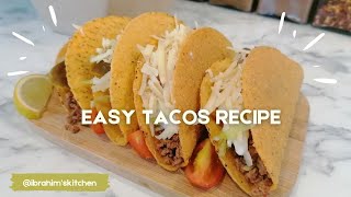 Tacos | Beef Tacos | Easy Tacos Recipe