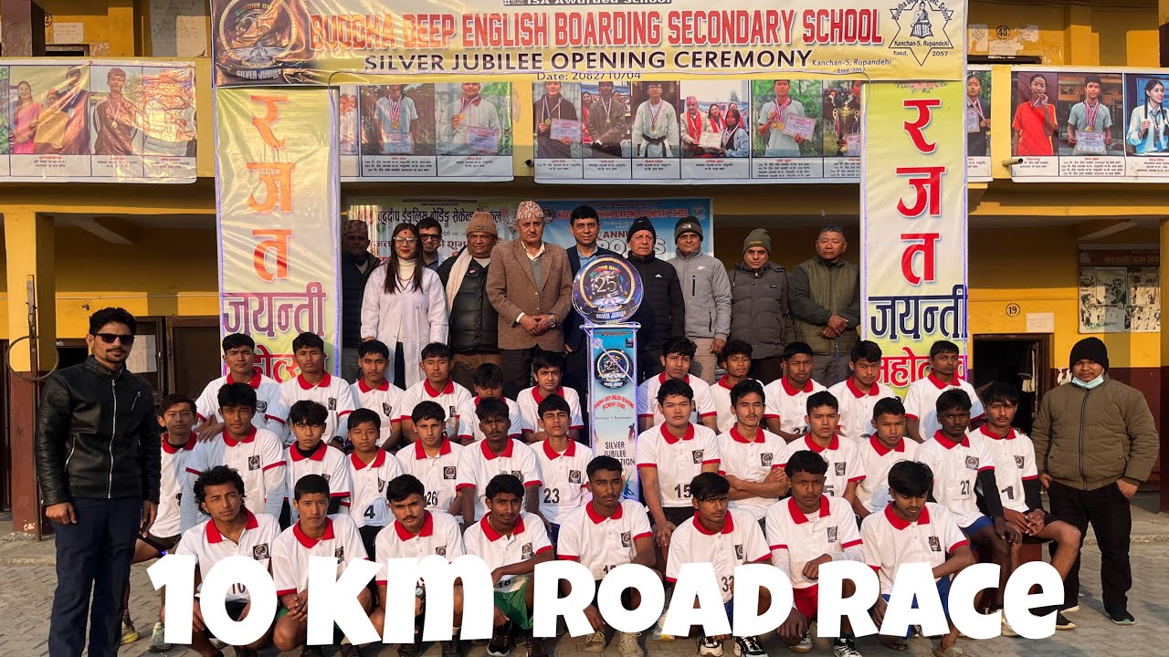 10km Road race organised by buddhadeep 