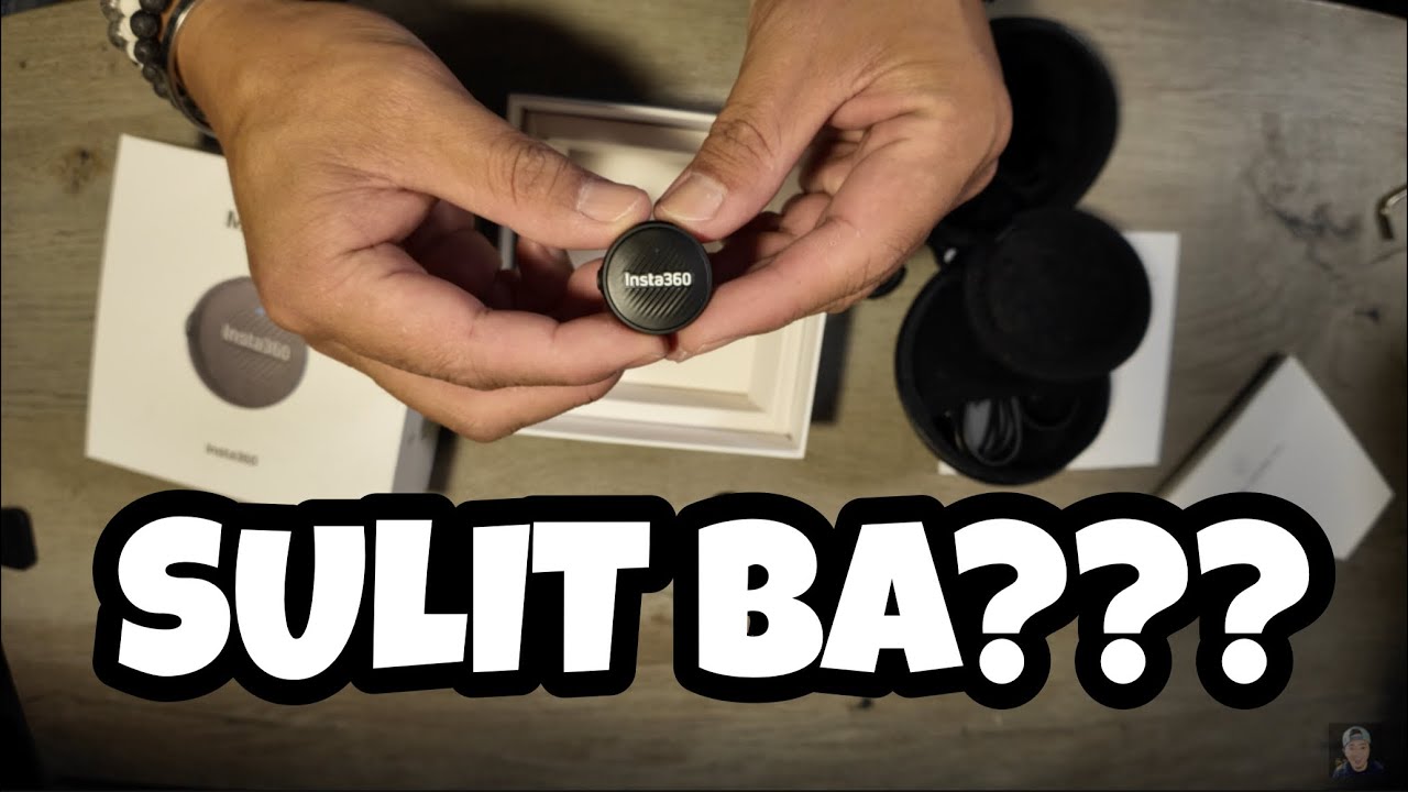 Insta360 Mic Air Test & Unboxing. Audio Problem Solved!