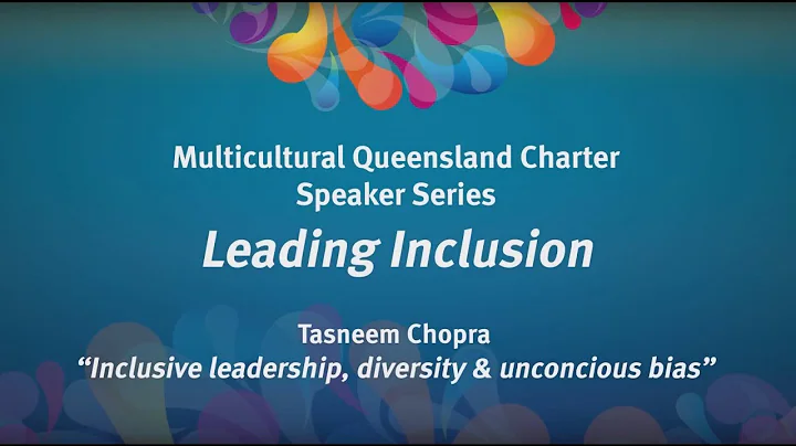 Multicultural Queensland Charter Speaker Series #2 – Tasneem Chopra - DayDayNews
