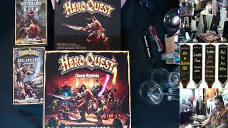 Unboxing Heroquest 2e Mystic Teir with All Included Expansions