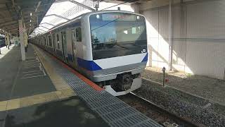 常磐線 快速勝田行き E531系0番台カツK478編成 柏駅にて