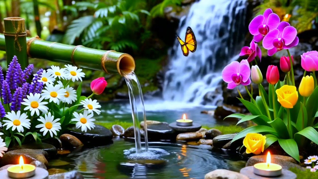 🌊 Soft Piano Dreams & Gentle Water Ambience | Deep Sleep Music, Meditation, Spa & Study Focus