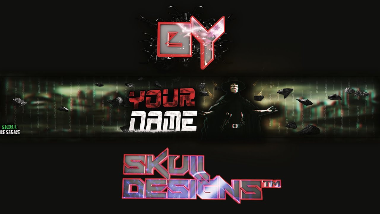 ||Banner Template||Anonymous||Especial 100 Subs||By sKull ...