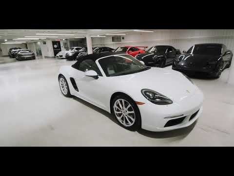 2020 Porsche 718 Boxster S White
