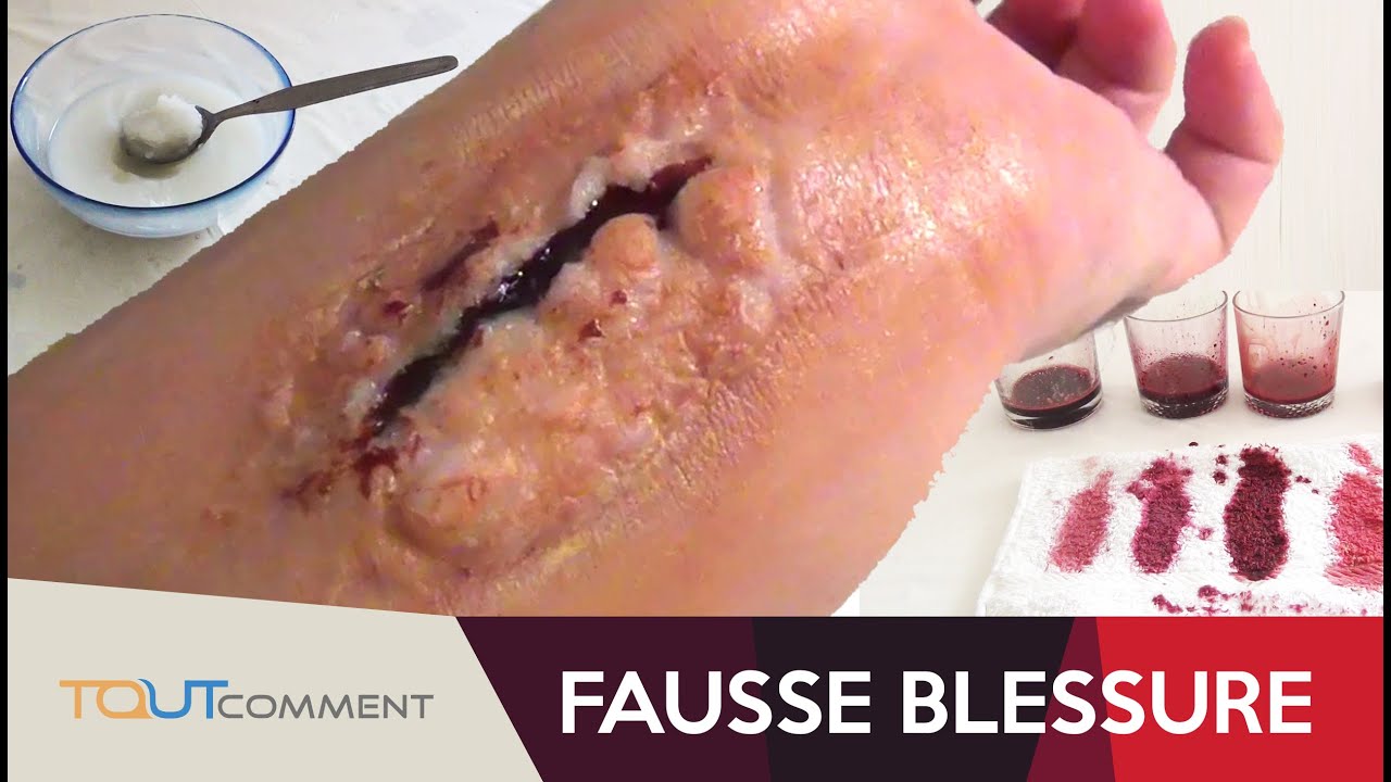 FAUSSES BLESSURES D'HALLOWEEN 🩸 *avec un pansement *🩹 