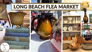 LONG BEACH FLEA MARKET Shopping for Home Decor Haul