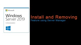 6-Install and Removing Feature Using Server Manager#06