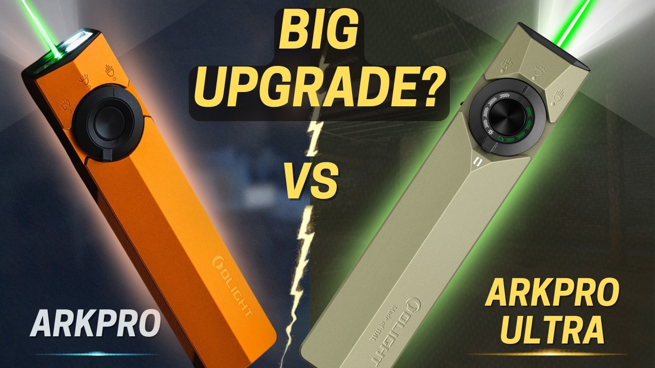 Olight ArkPro vs Ultra — Which One Should You Actually Buy? - YouTube