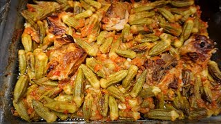 Tave me bamje, recete e thjeshte verore