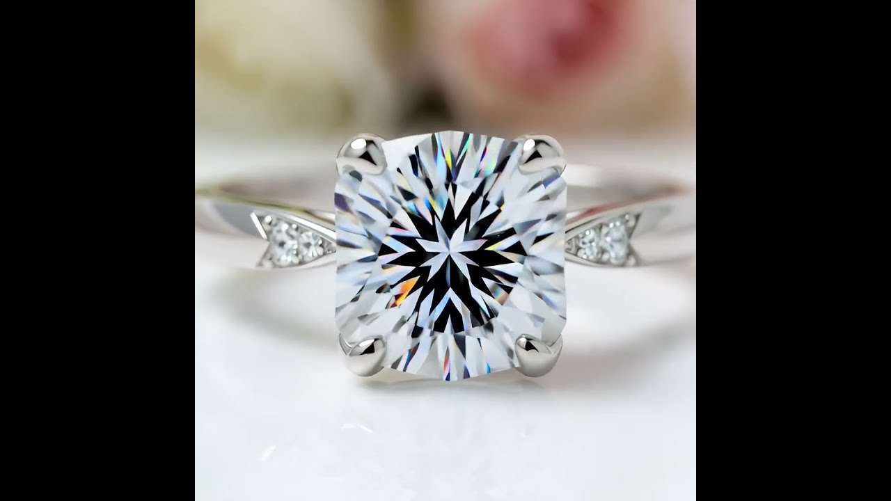 1.0 ct Diamond Option Ring within Elegant Prongs - Affordable Diamonds From Black Diamonds- New York