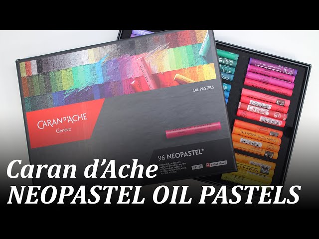 Caran d'Ache NEOPASTEL oil pastels // How good are they? - YouTube