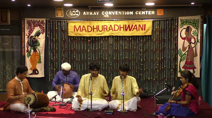 MADHURADHWANI'S DEC MUSIC SEASON SERIES - Pathangi Brothers Vocal Duet