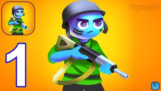 Hidden Lands - Gameplay Walkthrough Part 1 Tutorial Army Commander Tower Defense (iOS,Android) screenshot 4