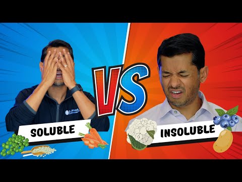 Soluble vs. Insoluble