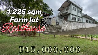 V22923 • 1,225 sqm Farm and Resthouse with Fruit Trees | Batangas, Philippines