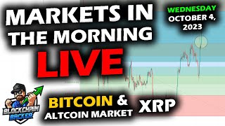 MARKETS in the MORNING, 10/4/2023, RIPPLE XRP Beats SEC as Judge DENIES Appeal, DXY Fall, Bitcoin Up