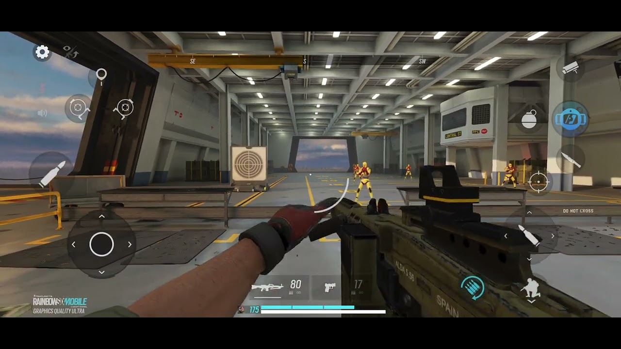 Rainbow Six Mobile Maestro all weapon sound and reload animations - YouTube