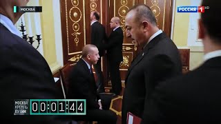 Путин принял Эрдогана, в Кремле 05.03.2020. ВидеоФакт.