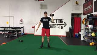 Single arm Arnold press