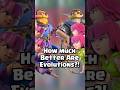 How Much Better Are Evolutions? 🤔 #clashroyale #shorts