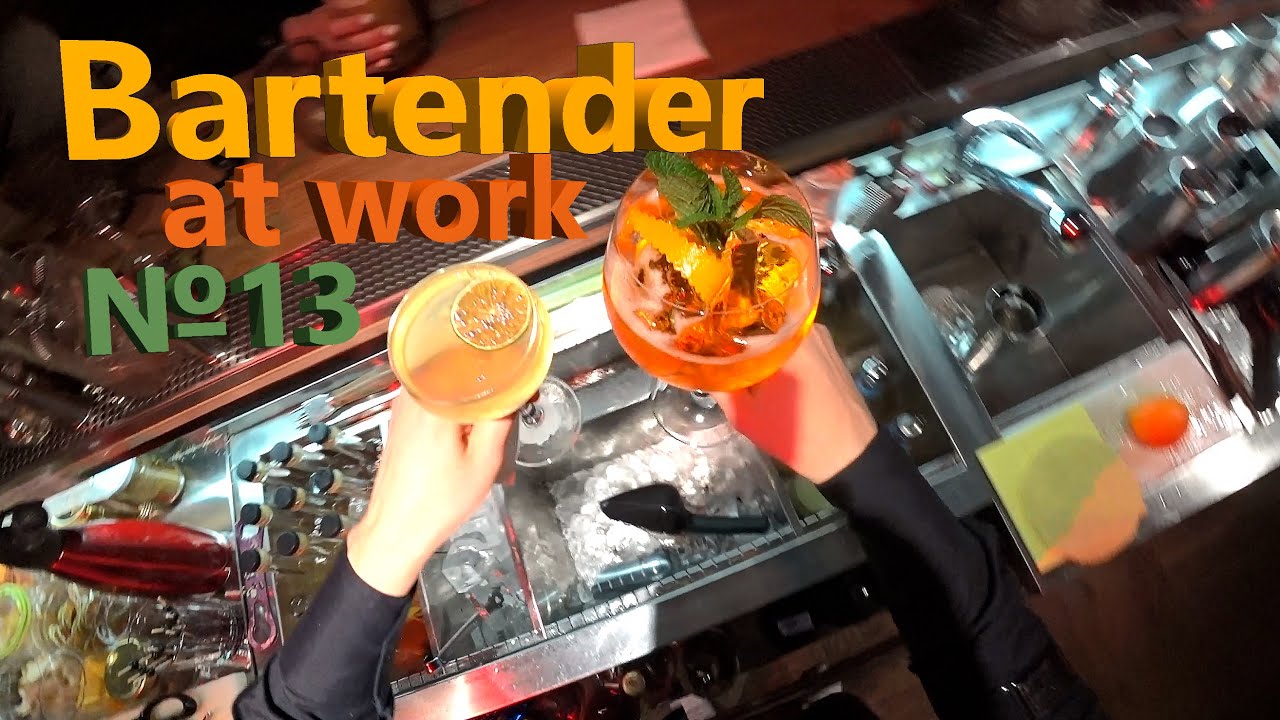 Bartender at Work — Episode 13 | Bar Flow & Workflow Simulation (2 Cocktails)