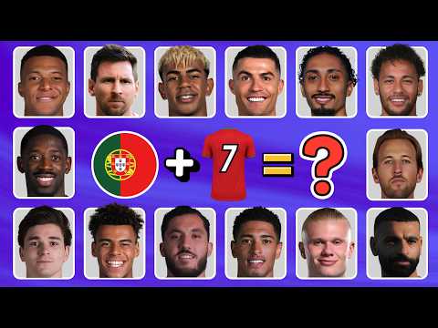 خمن اللاعب من خلال الأغنية + الجنسية + رقم القميص ⚽💯|| رونالدو , ميسي , نيمار