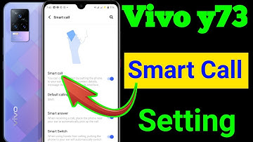Vivo y73 Smart Call Setting | Vivo y73 mobile me smart call setting on kaise kare