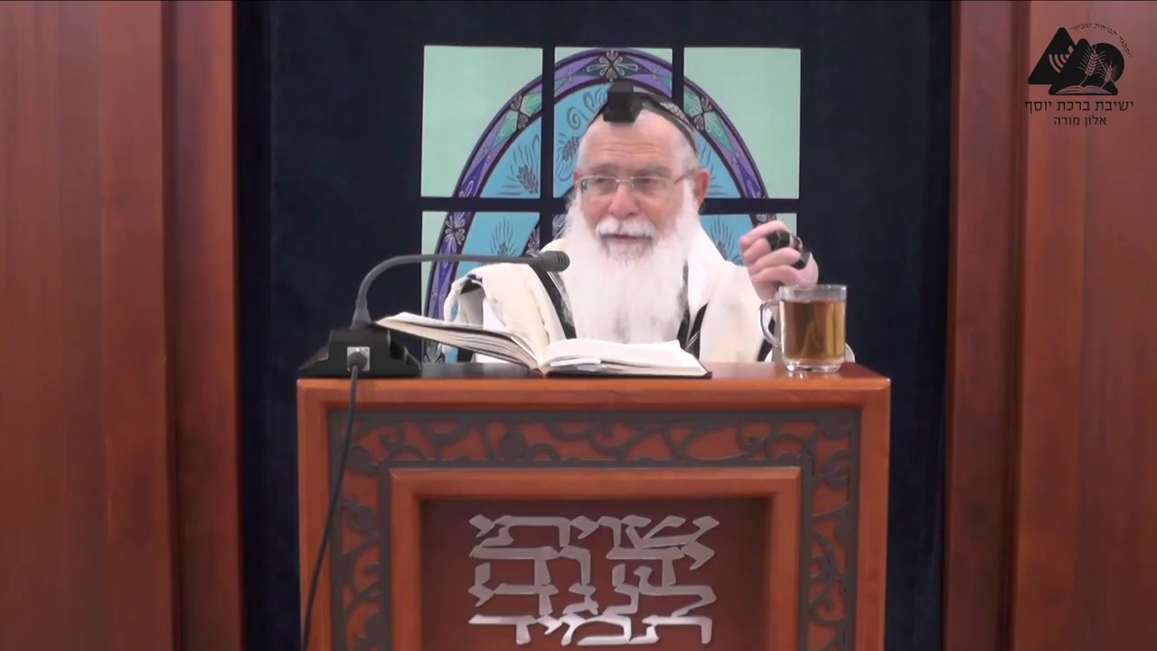 הנושא משוי מעל תפילין של ראש, החלפה בין בתי התפילין | הרב אליקים לבנון | הלכות תפילין | 46