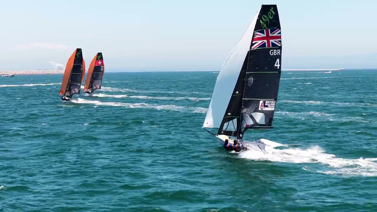 ⁣2026 SP OCR   49er   Final 1 finish