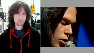 Video thumbnail of "British guitarist analyses Neil Young's PROFOUND writing at age 26"