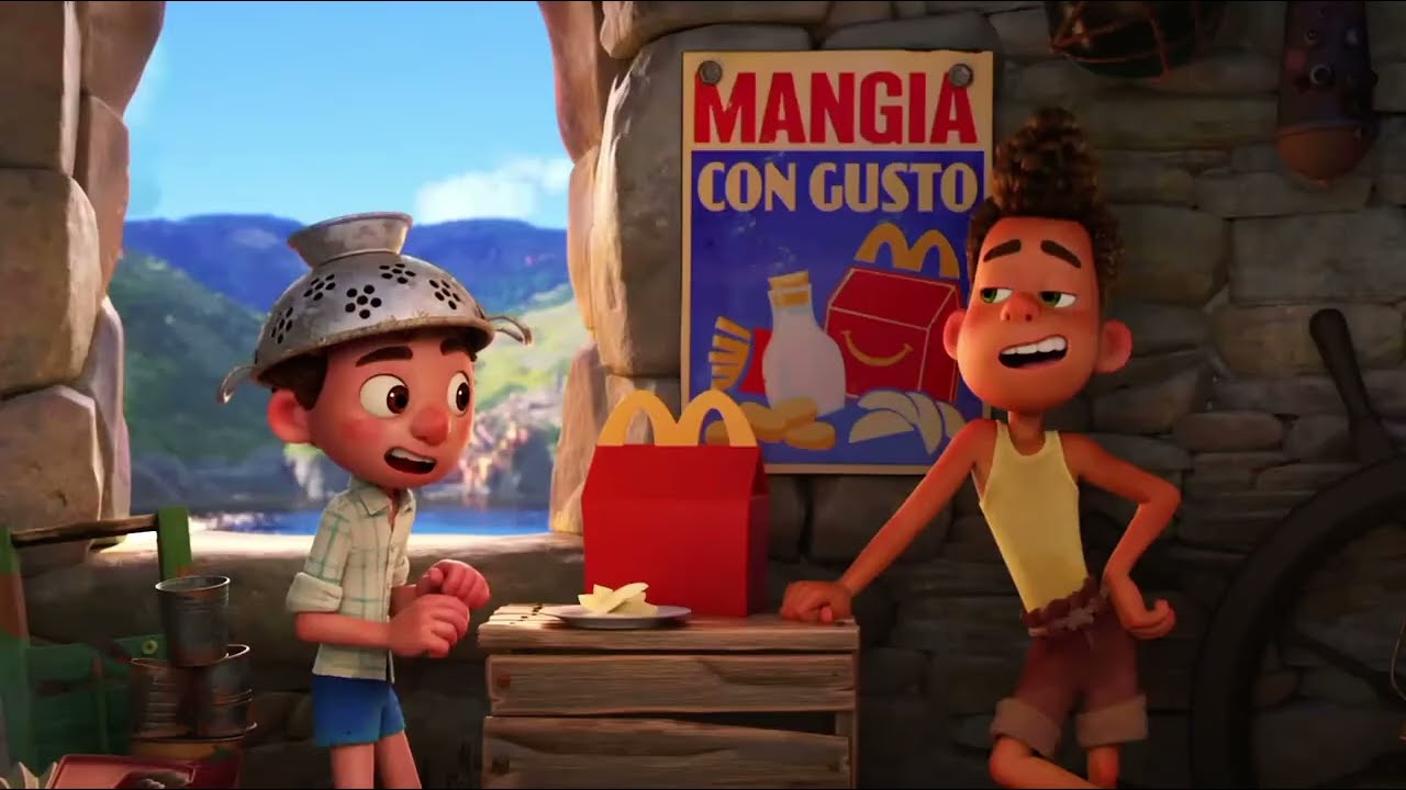 Luca (2021) McDonald’s Happy Meal Commercial 