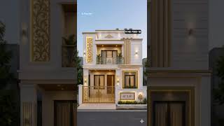 Modern Front Elevation Design 🏠//Luxury House Plan//3Bhk House Plan
