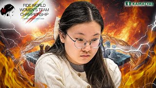 KALMUTAN Time With IM Lu Mioayi! | FIDE World Womens Team Chess Ch 2025