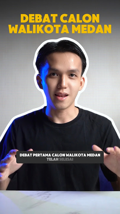 Debat calon wali kota Medan
