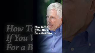 How To Tell If You Work For A Bad Boss
