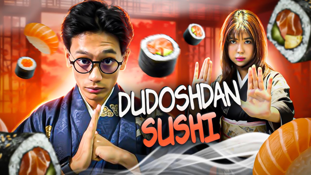 NOIR OSHXONASI | Dudoshli bilan bugun sushi roll tayyorladik 
