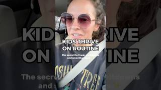 Why kids thrive on routine