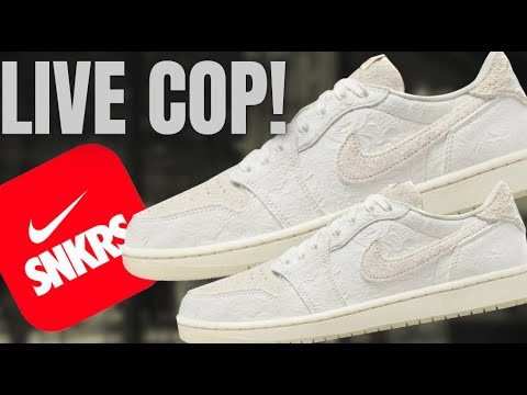 LIVE COP - AIR JORDAN 1 LOW Chris Paul Give Them Flowers & OFF