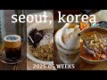 【韓国旅行vlog】新村・延南洞・文来・鍾路3街・益善洞ひとりグルメ&カフェ巡り!チュオタン|ギリシャヨーグルト| トースト |ユッケジャン| 2025年5月WEEK5