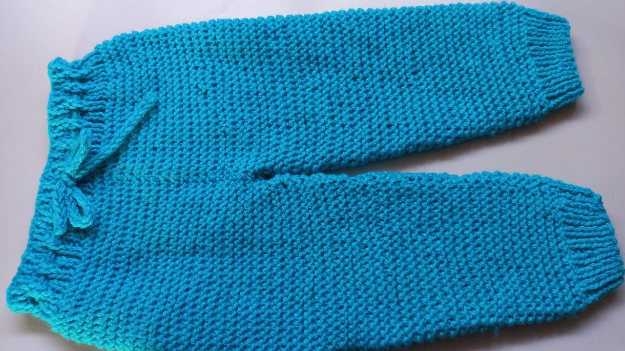 CALÇA, tricô, bebê... fácil....