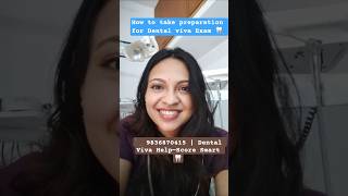 How to prepare for Dental Viva Exam  Tips, Questions &amp; Smart Strategy #shorts