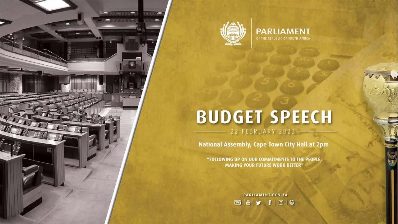 Wrap-Up Budget Speech, 22 February 2023 - YouTube