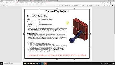 Trammel Toy Introduction